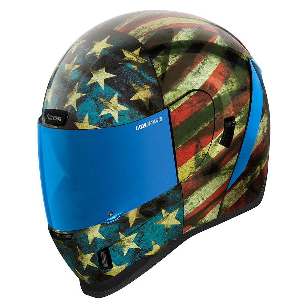 Icon Airform Old Glory Motorcycle Helmet & Visor