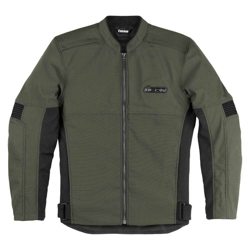 Icon Slabtown Jacket - Green | Motorsport Freaks