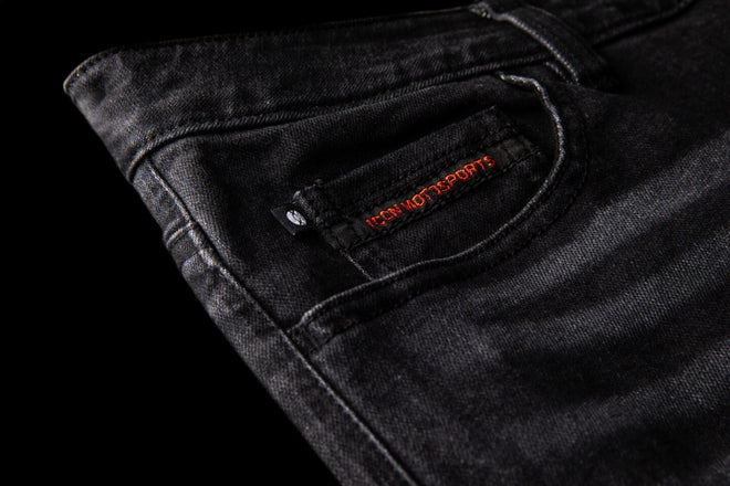 Icon Uparmor Covec Jean - Black