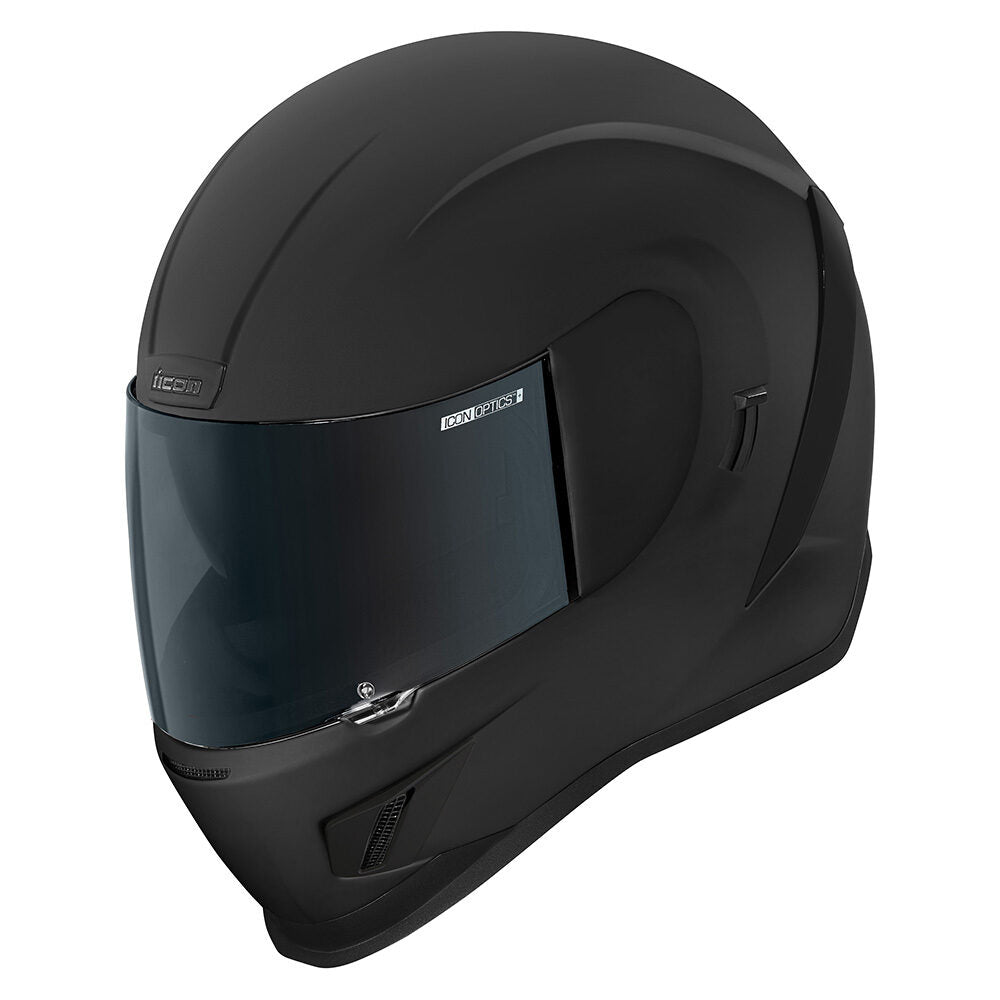 fette helmet icon Icon Airform Dark Helmet, black, Size XL (61/62) for Men