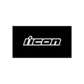 Icon Accessories Icon Logo - Slant Black Floormat