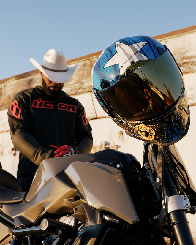 icon airframe vaquero motorcycle helmet Icon Airframe Pro Helmet - Tejas Libre - Glory