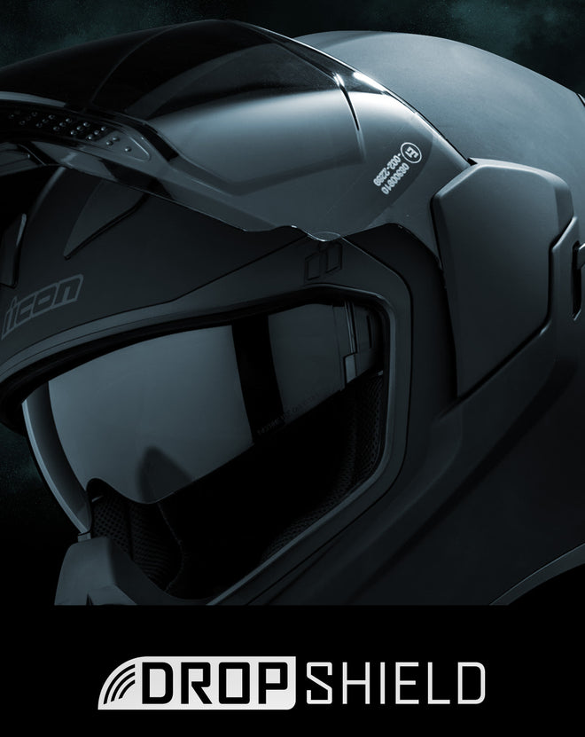 Icon Airflite Helmet - Dark - Rubatone Icon Airflite Helmet - Dark - Rubatone