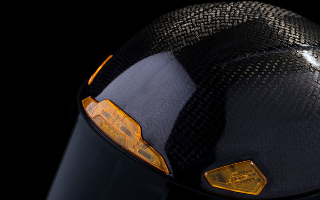 icon airframe pro carbon gold helmet Icon Airframe Pro Helmet - Carbon 4Tress - Yellow