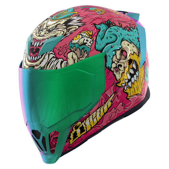 Icon Airflite Helmet - Snack Attack - MIPS - Pink