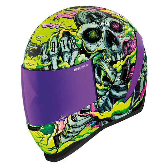 Icon Airform Helmet - Hippy Dippy - Purple
