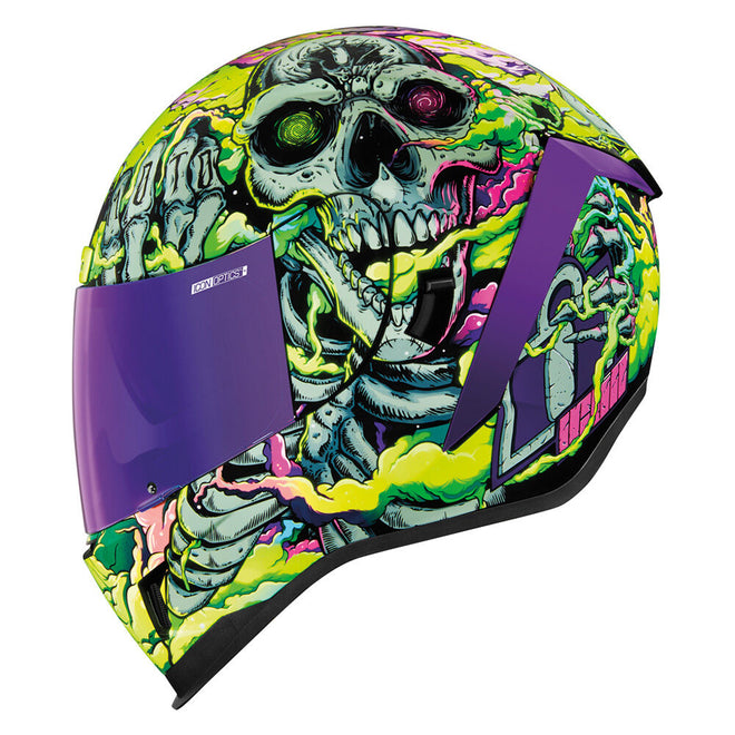 Icon Airform Helmet - Hippy Dippy - Purple