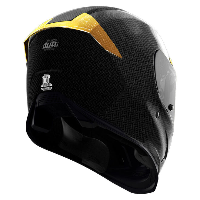 Icon Airframe Pro Helmet - Carbon 4Tress - Yellow