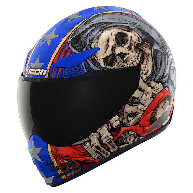 go fund me motorcycle display helmet Icon Domain Helmet - Revere - Glory