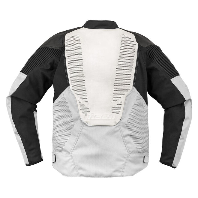 Icon Overlord3 CE Leather Jacket - White