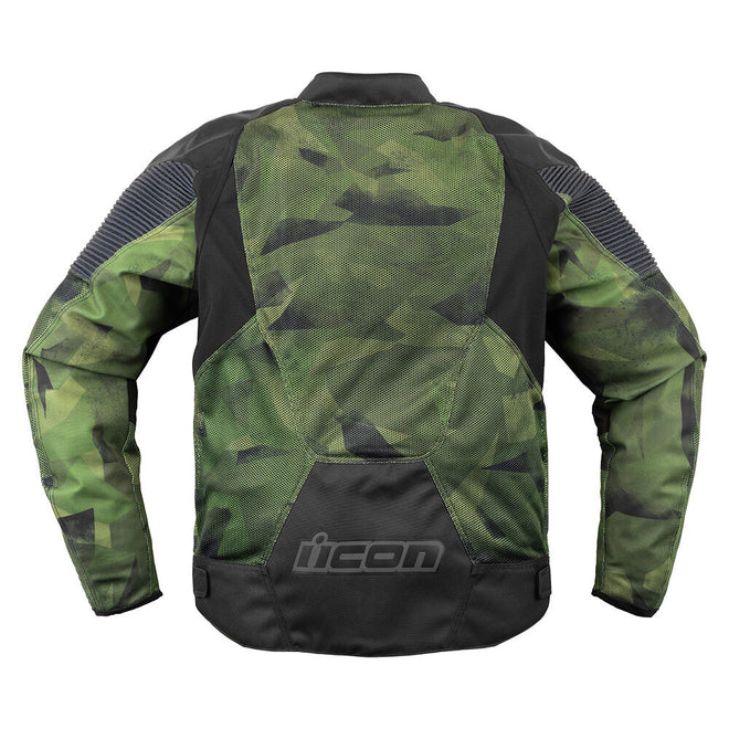 Icon Overlord3 Mesh Camo Jacket - Green