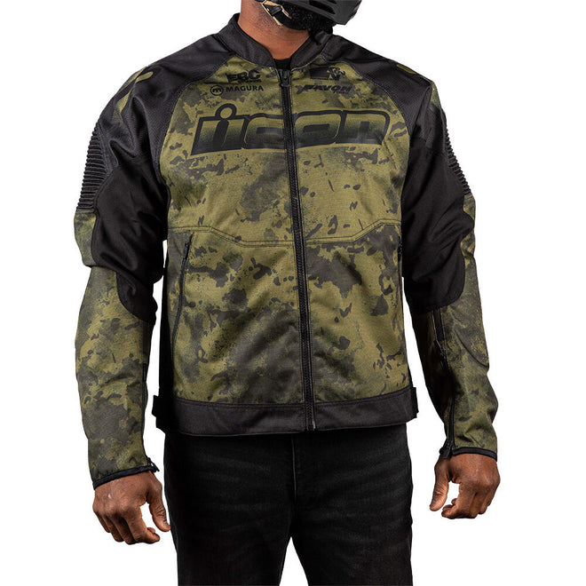 Icon Overlord3 Magnacross Jacket - Green