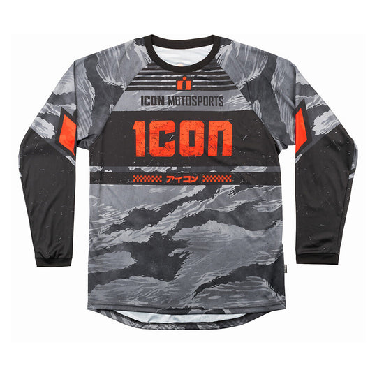 Icon Tigers Blood Jersey - Green Camo