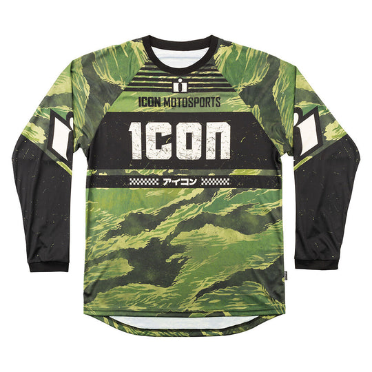 Icon Tigers Blood Jersey - Green Camo