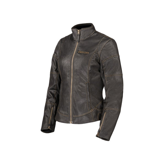 Icon Women's Tuscadero3 Jacket - Black