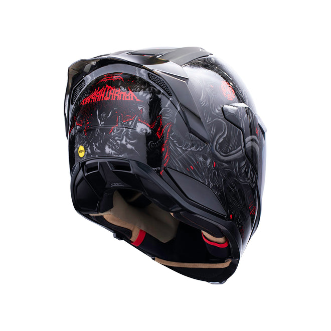 do icon helmets fit small Icon Ultraflite Helmet - Misanthrope - MIPS - Black