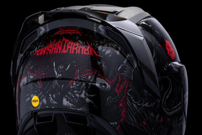 Icon Ultraflite Helmet - Misanthrope - MIPS - Black