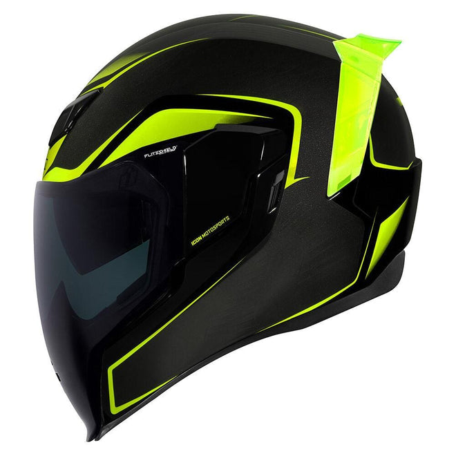 Icon Helmets Icon AirFlite Crosslink Motorcycle Helmet - Hi-Viz