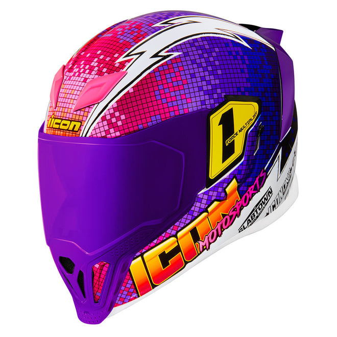 Icon Airflite Helmet - Quarterflash - Purple