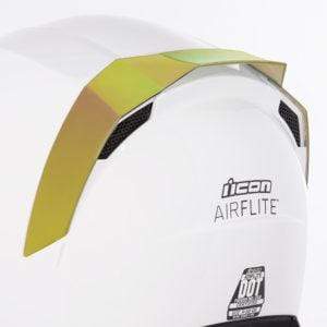 Icon SPOILERS Gold Icon AirFlite Helmet Rear Spoilers