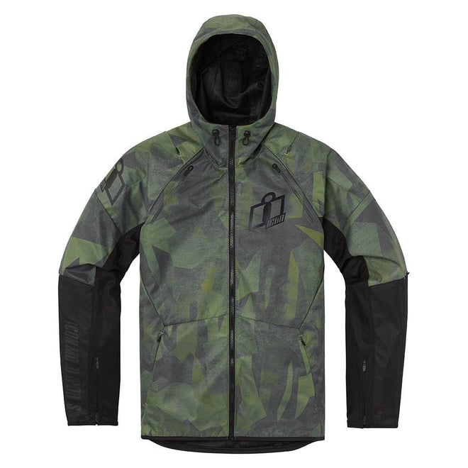 Icon Jackets Icon Airform Battlescar Jacket - Green