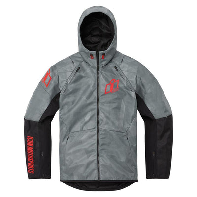 Icon Jackets Icon Airform Battlescar Jacket - Gray