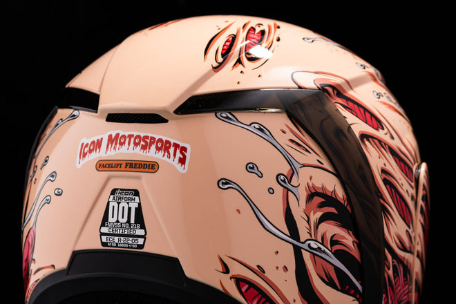 Icon Airform Facelift Helmet - Peach