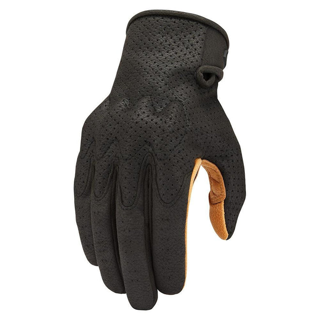 Icon Gloves Icon Airform Motorcycle Gloves - Black/Tan