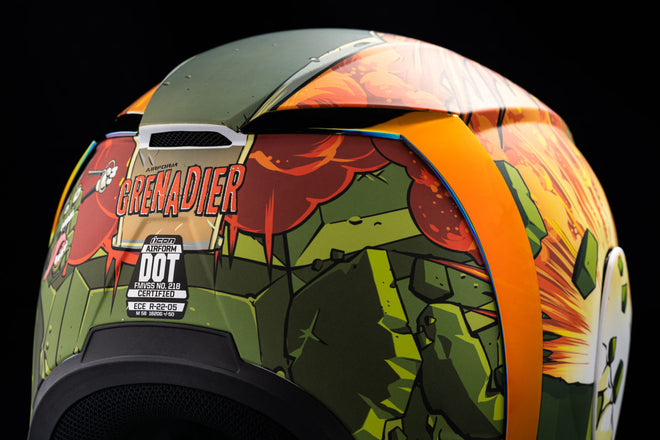 Icon Airform Helmet - Grenadier - Green