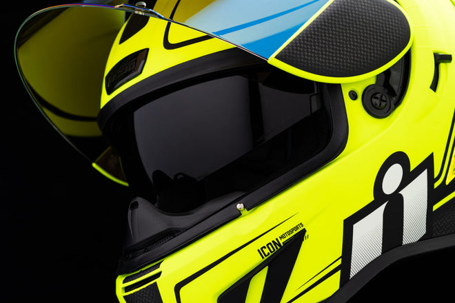 Icon Airform Helmet - Resurgent - HiViz