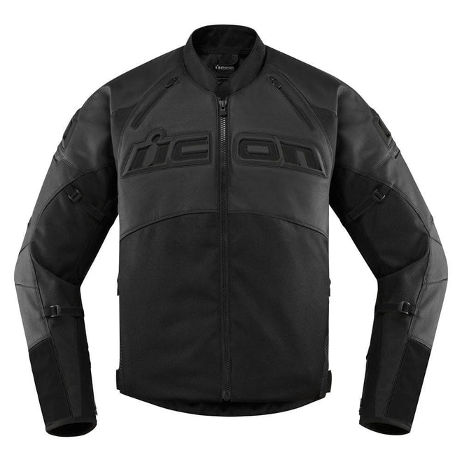 Icon Contra2 Leather Jacket - Black