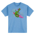 Icon Dino Fury T-Shirt - Light Heather Blue