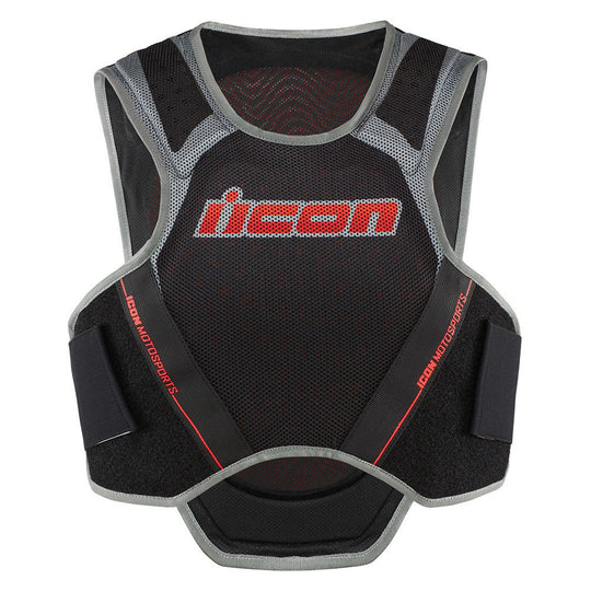 Icon Field Armor Softcore Vest - Megabolt Black
