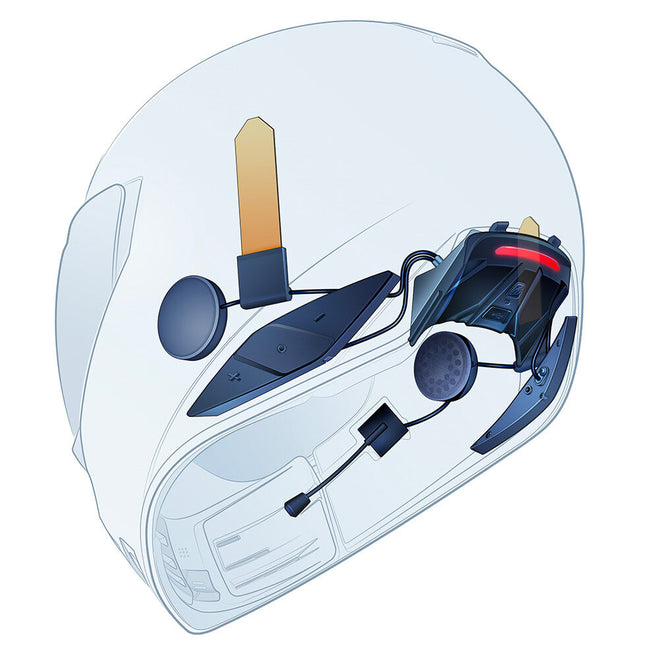 icon airflite helmet bluetooth Airflite - Raceflite - Red Free Forceshield Icon Airflite Helmet Ultrabolt Black