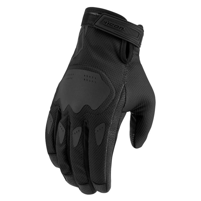 Icon Women's Hooligan CE Gloves - Black