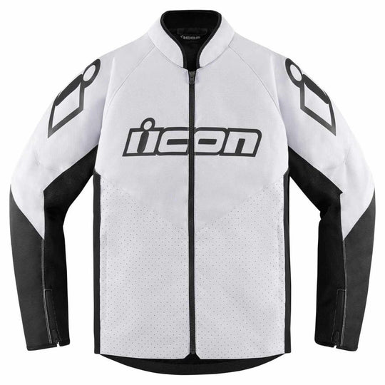 Icon Hooligan CE Jacket - White