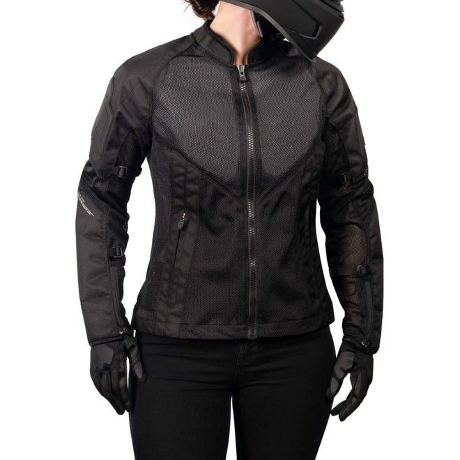 Icon Women's Mesh AF Jacket - Black