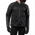Icon Mesh AF Leather Jacket - Black