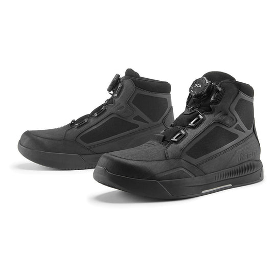 Icon Patrol 3 Waterproof Boots - Black