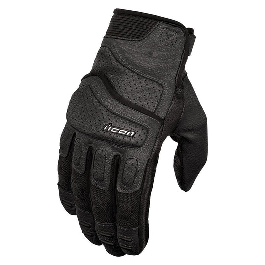 Icon Superduty3 CE Gloves - Black