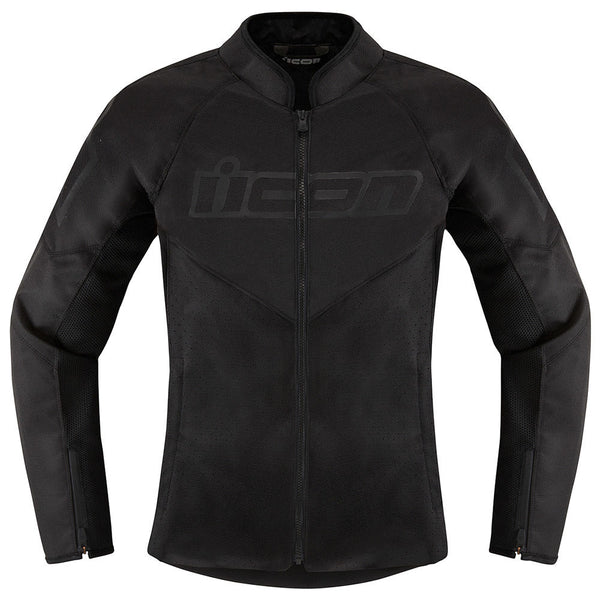 Icon Women's Hooligan CE Jacket - Black | Motorsport Freaks