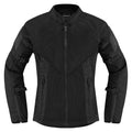 Icon Women's Mesh AF Jacket - Black