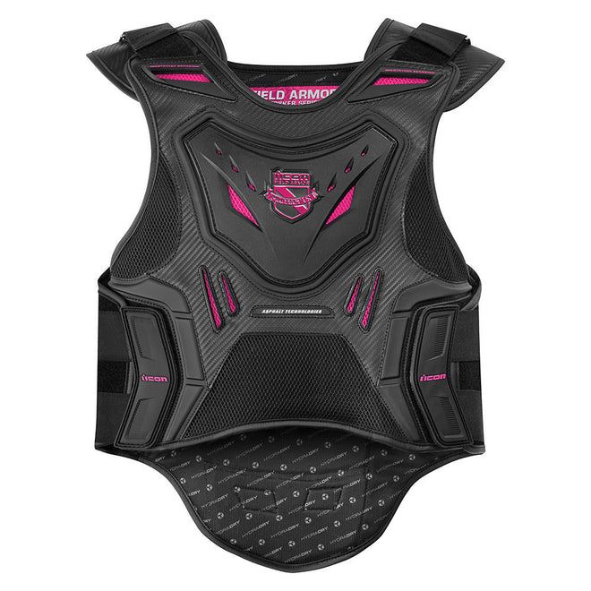 Icon Women's Field Armor Stryker Vest - Pink