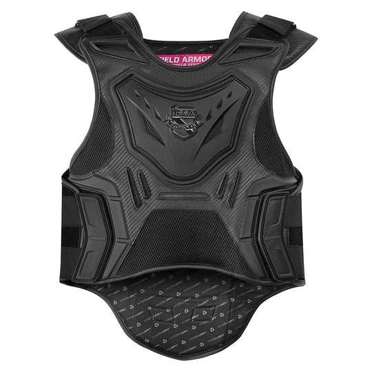 Icon Women's Field Armor Stryker Vest - Black